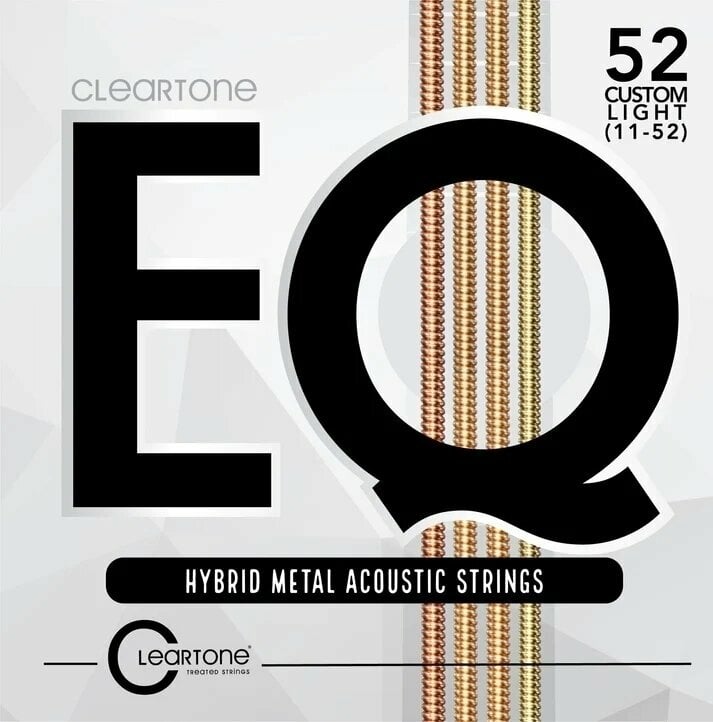 Χορδές για Ακουστική Κιθάρα Cleartone EQ