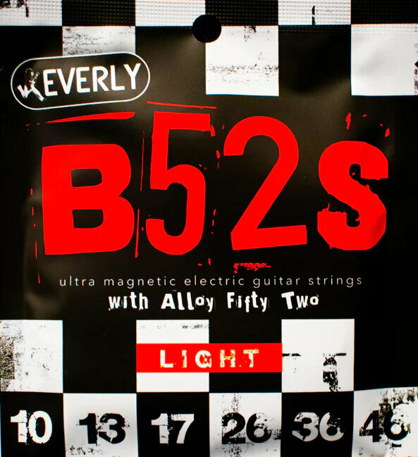 Sähkökitaran kielet Everly B52 Rockers 10-46