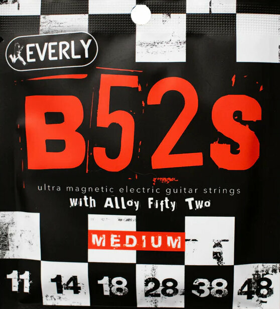 E-guitar strings Everly B52 Rockers 11-48
