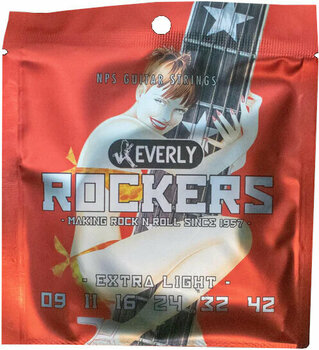 Sähkökitaran kielet Everly Rockers 9-42 - 1