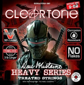 Struny pro elektrickou kytaru Cleartone Dave Mustaine Struny pro elektrickou kytaru - 1