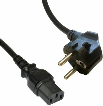 Power Cable ADJ AC-IEC/1,8m3x0,75 IEC Black 1,8 m - 1