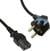 Power Cable ADJ AC-IEC/1,8m3x0,75 IEC Black 1,8 m