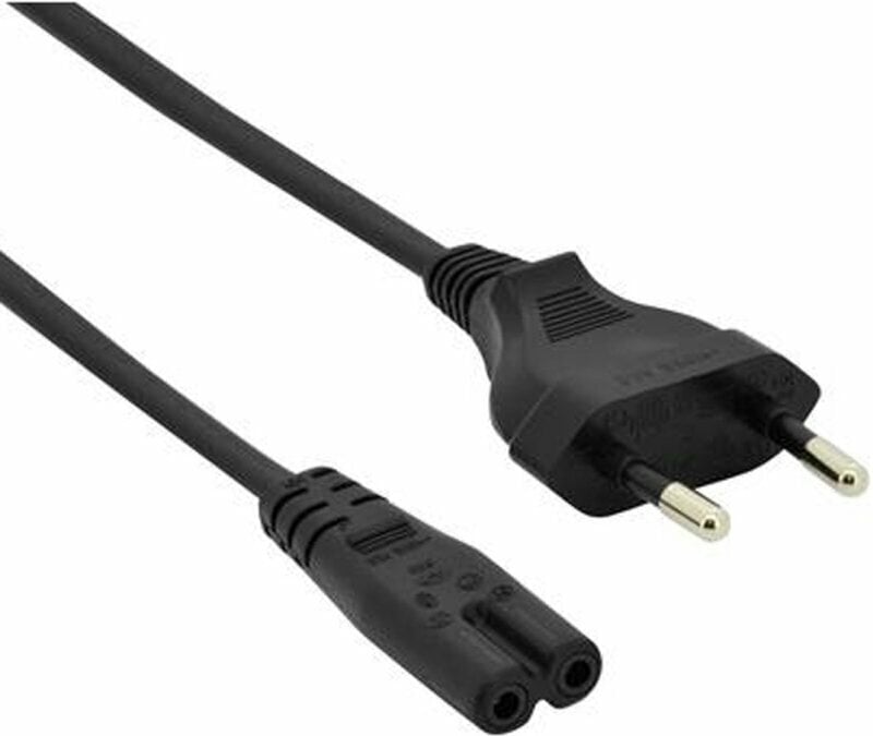 Power Cable ADJ AC-EURO-S8/2 S8 2m Black 2 m