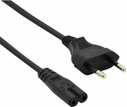 Sieťový napájací kábel ADJ AC-EURO-S8/2 S8 2m Čierna 2 m - 1
