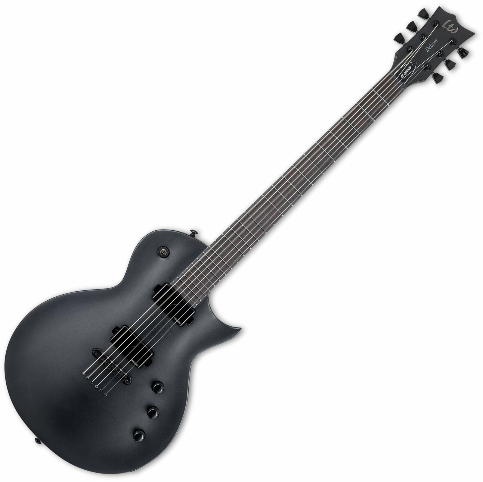 Elektriska gitarrer ESP LTD EC-1000 Baritone Charcoal Metallic Satin