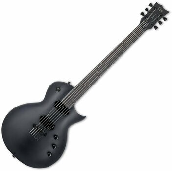 Electric guitar ESP LTD EC-1000 Baritone Charcoal Metallic Satin - 1