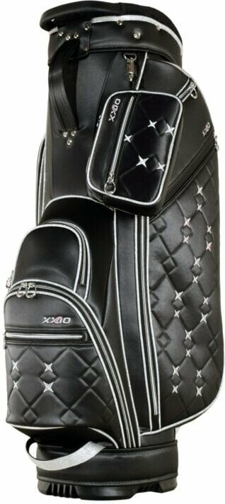 Saco de golfe XXIO Ladies Luxury Cart Bag Black Saco de golfe