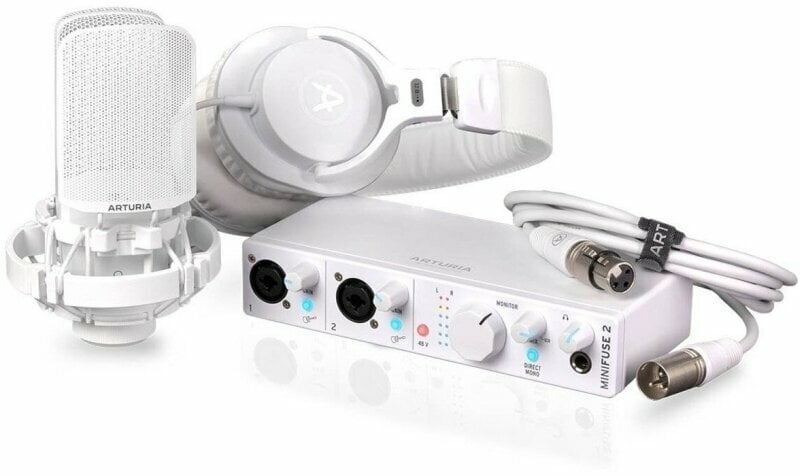 USB-audio-interface - geluidskaart Arturia MiniFuse Recording Pack