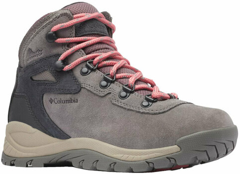 Womens Outdoor Shoes Columbia Women's Newton Ridge Plus Waterproof Amped Hiking Boot Stratus/Canyon Rose 37 Womens Outdoor Shoes - 1