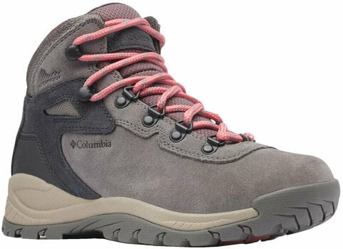 Womens Outdoor Shoes Columbia Women's Newton Ridge Plus Waterproof Amped Hiking Boot Stratus/Canyon Rose 40 Womens Outdoor Shoes - 1