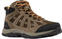 Mens Outdoor Shoes Columbia Men's Redmond III Mid Waterproof Shoe Cordovan/Elk 41 Mens Outdoor Shoes