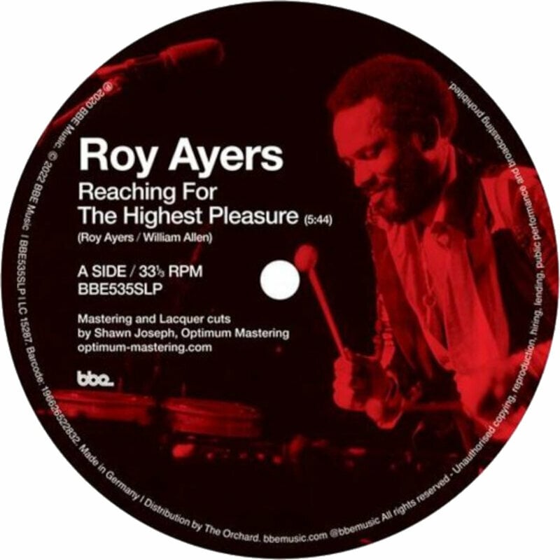 LP ploča Roy Ayers - Reaching The Highest Pleasure (10" Vinyl)