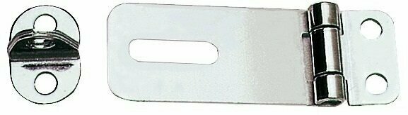 Bootslot, bootbeslag Osculati Hasp and Staple 65x23mm - 1