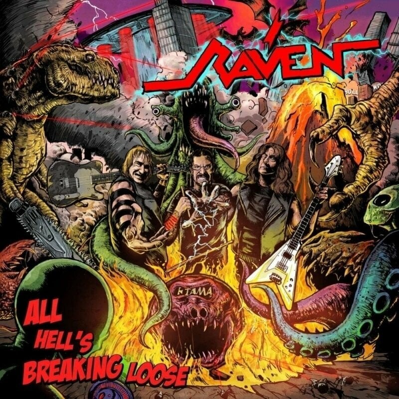 Disque vinyle Raven - All Hell's Breaking Loose (LP)