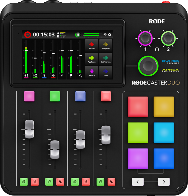 Mixer per podcast Rode RODECaster Duo