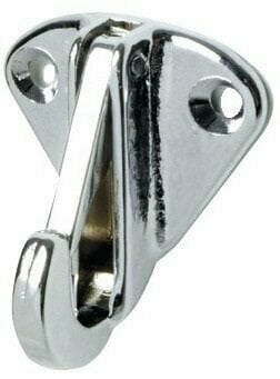 Boat Fender Accessory Osculati Plate Stainless Steel AISI316 with snapshackle 7 mm 35 mm - 1