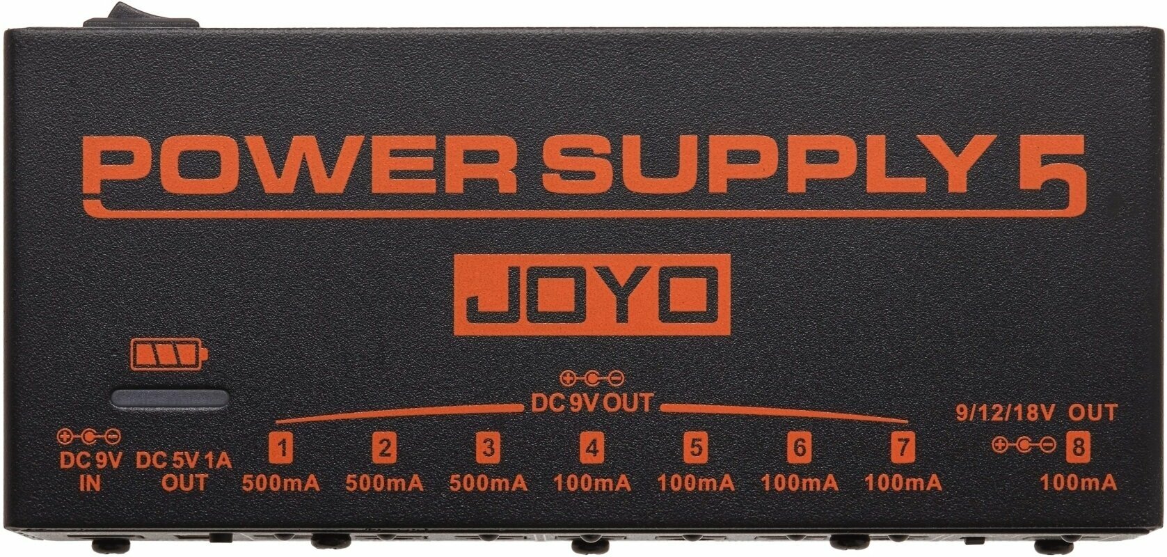 Virtalähteen adapteri Joyo JP-05 Power Supply 5
