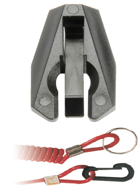 Buitenboordmotor accessoires Osculati Kill cord for Johnson/Evinrude engines