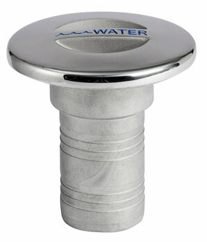 Boat Water Valve, Boat Filler Osculati WATER deck plug Stainless Steel AISI316 38mm - 1
