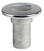 Boat Water Valve, Boat Filler Osculati WATER deck plug Stainless Steel AISI316 38mm