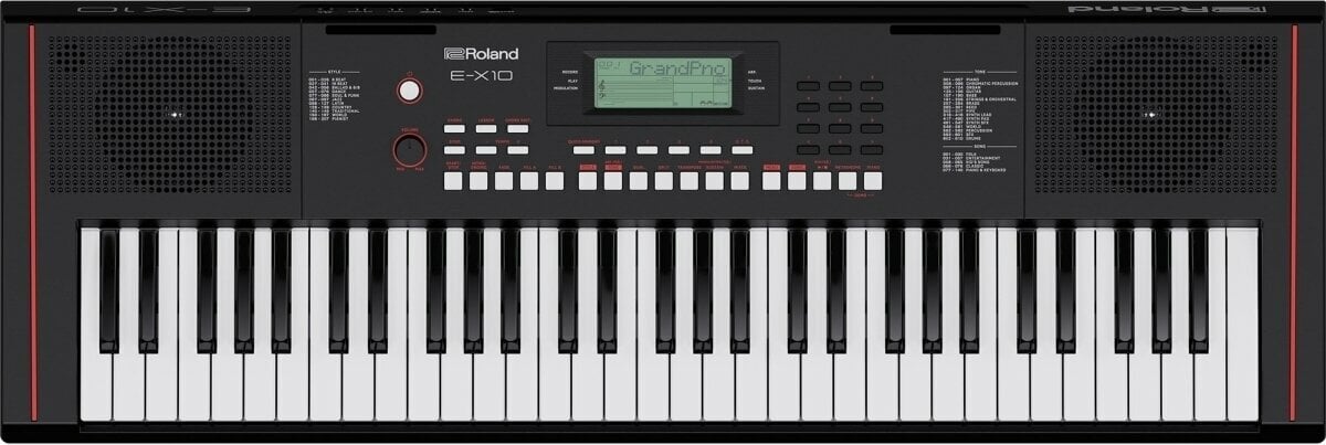 Keyboard met aanslaggevoeligheid Roland E-X10