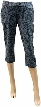 Veekindlad püksid Alberto Mona-C Waterrepellent Revolutional Flowers Womens Trousers Black Fantasy 34 - 1