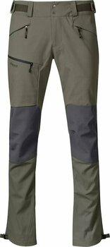 Spodnie outdoorowe Bergans Fjorda Trekking Hybrid Pants Green Mud/Solid Dark Grey S Spodnie outdoorowe - 1