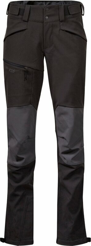 Pantalons outdoor pour Bergans Fjorda Trekking Hybrid W Pants Charcoal/Solid Dark Grey S Pantalons outdoor pour