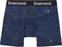 Thermo ondergoed voor heren Smartwool Men's Merino Print Boxer Brief Boxed Deep Navy Digital Summit Print M Thermo ondergoed voor heren