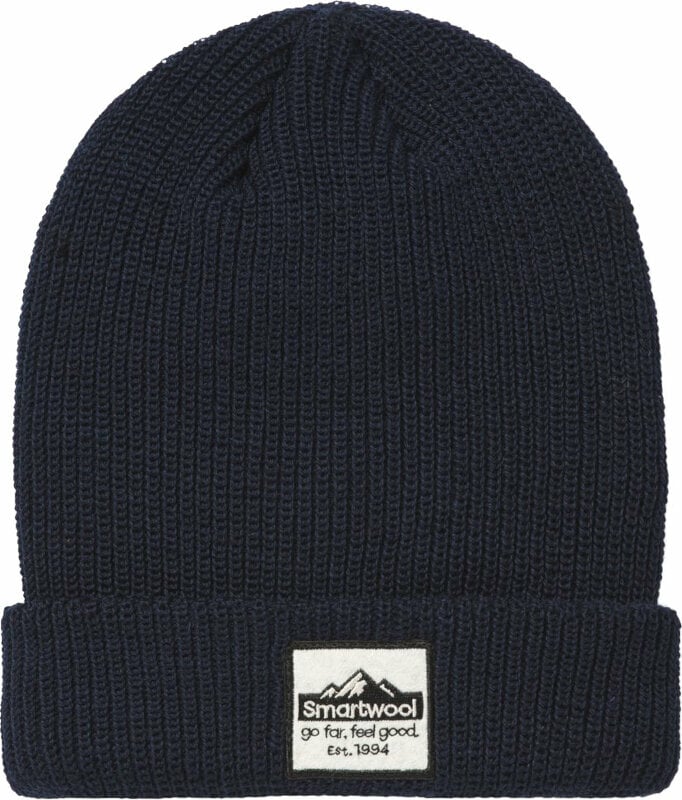 Berretto invernale Smartwool Patch Beanie Deep Navy Solo una taglia Berretto invernale