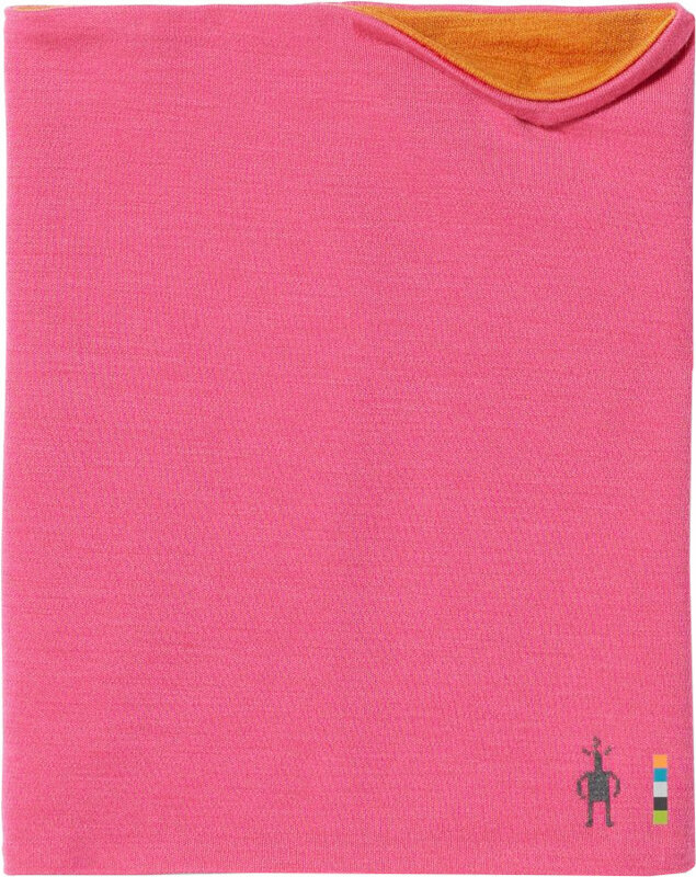 Braga de cuello Smartwool Thermal Merino Reversible Neck Gaiter Power Pink One Size Braga de cuello