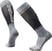 Lyžiarske ponožky Smartwool Ski Zero Cushion Logo OTC Socks Pewter Blue M Lyžiarske ponožky