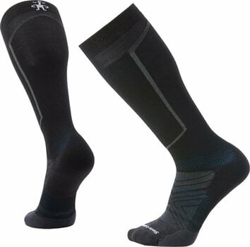 Ski Socks Smartwool Ski Targeted Cushion OTC Socks Black M Ski Socks - 1