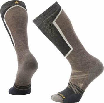 Smučarske nogavice Smartwool Ski Full Cushion OTC Socks Taupe XL Smučarske nogavice - 1