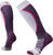 Șosete schi Smartwool Women's Ski Targeted Cushion OTC Socks Purple S Șosete schi