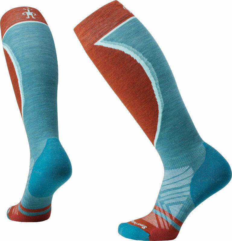 Levně Smartwool Women's Ski Targeted Cushion OTC Socks Picante M Lyžařské ponožky