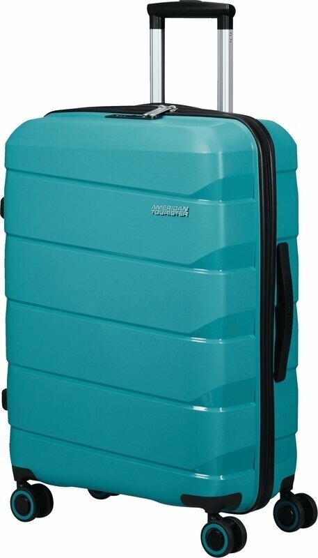 American Tourister Air Move Spinner 66/24 TSA Medium Check-in Suitcase Teal 61 L