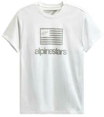 T-shirt Alpinestars Flag Tee White