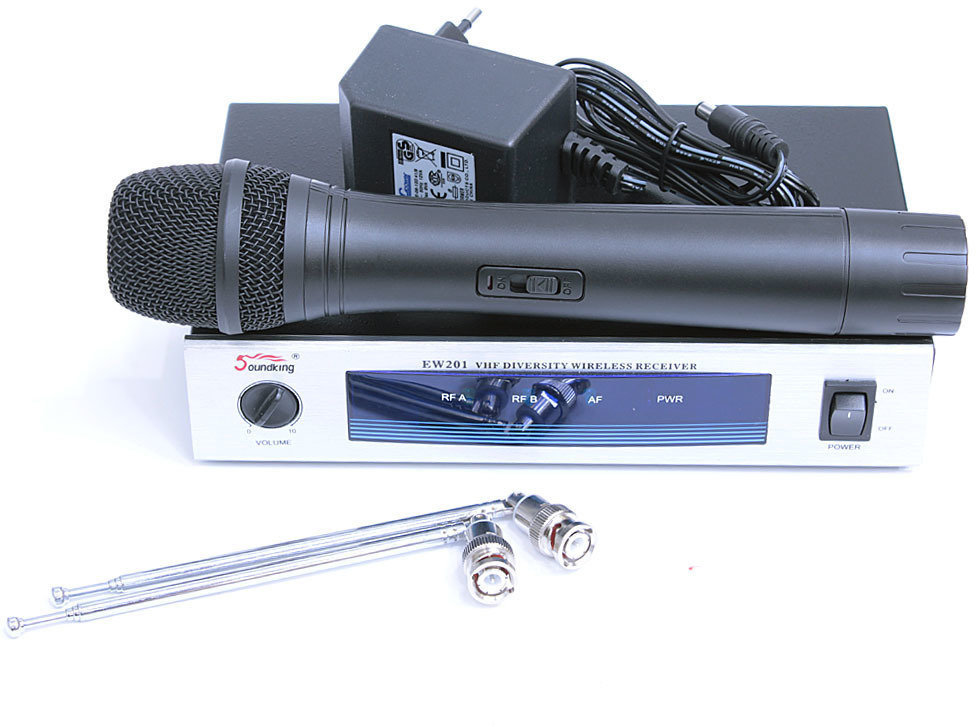 Set Microfoni Palmari Wireless Soundking EW 101