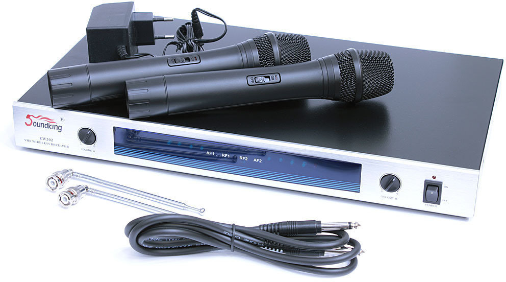 Wireless Handheld Microphone Set Soundking EW 103 DUAL