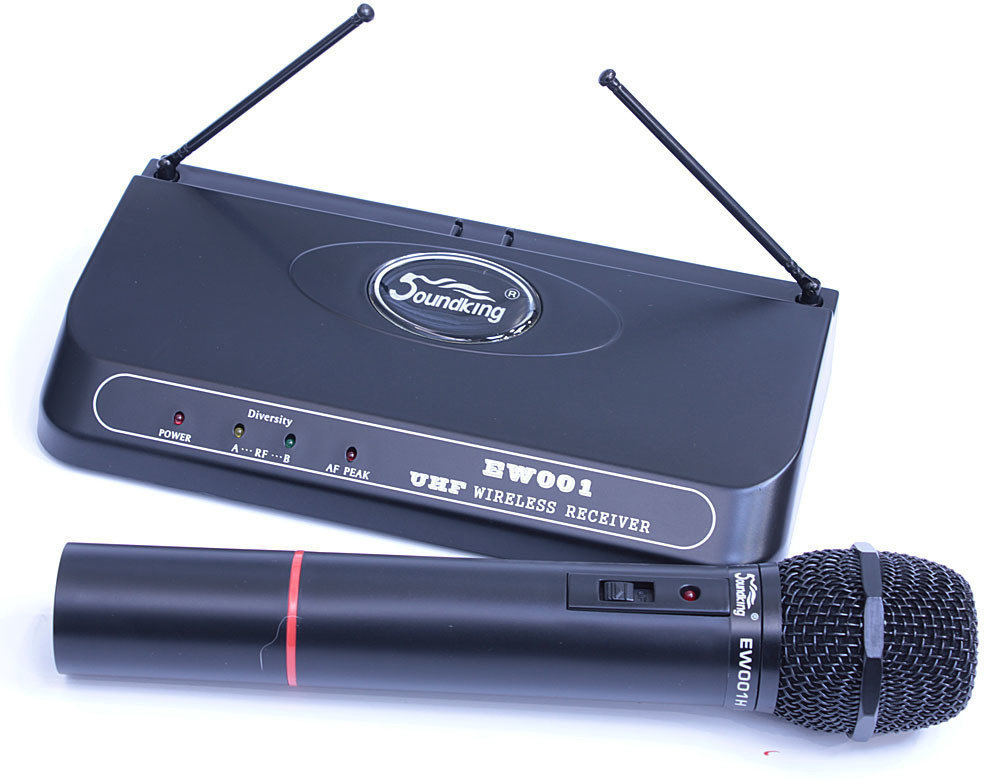 Set Microfoni Palmari Wireless Soundking EW 105
