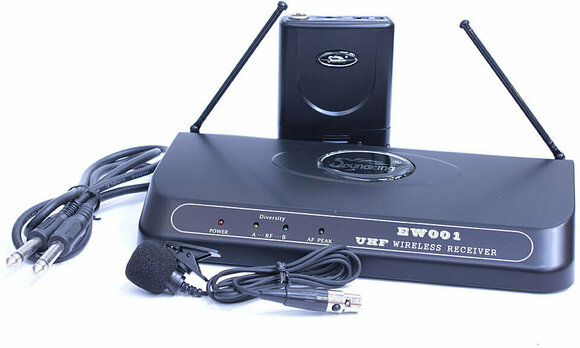 Set Microfoni Wireless Lavalier Soundking EW 106 - 1