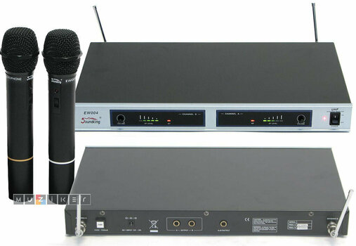 Set Microfoni Palmari Wireless Soundking EW 113 - 1