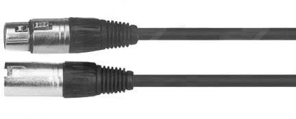 Microphone Cable Soundking BB 103 15 Black 4,5 m