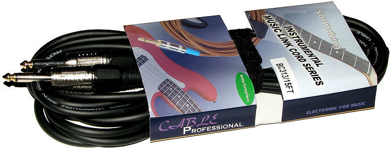 Câble pour instrument Soundking BC313 15 Noir 4,5 m Droit - Droit