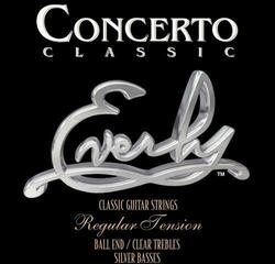 Найлонови струни за класическа китара Everly Medium Ball End Найлонови струни за класическа китара