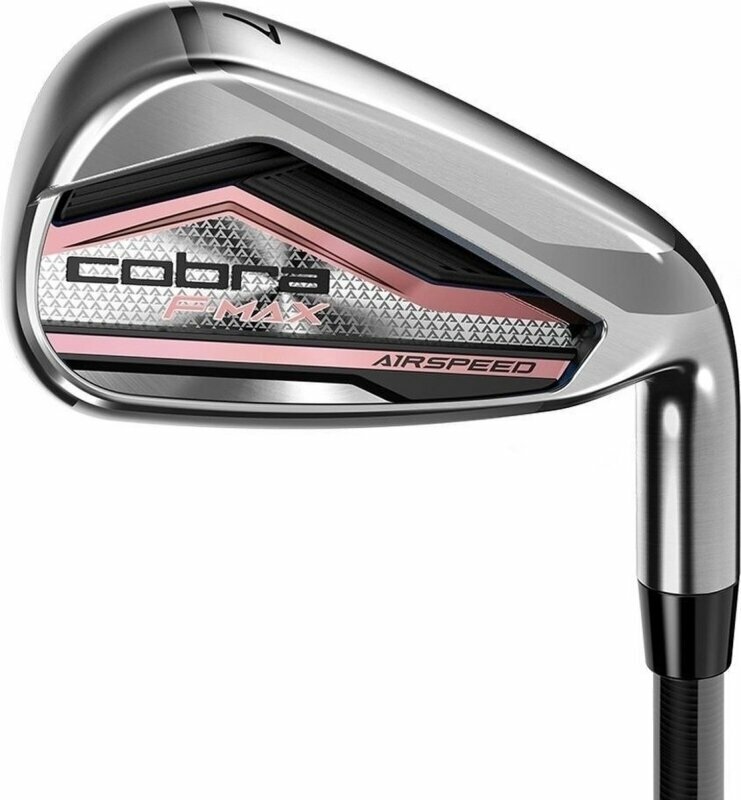 Стик за голф - Метални Cobra Golf F-Max Irons 5PWSW Left Hand Graphite Ladies