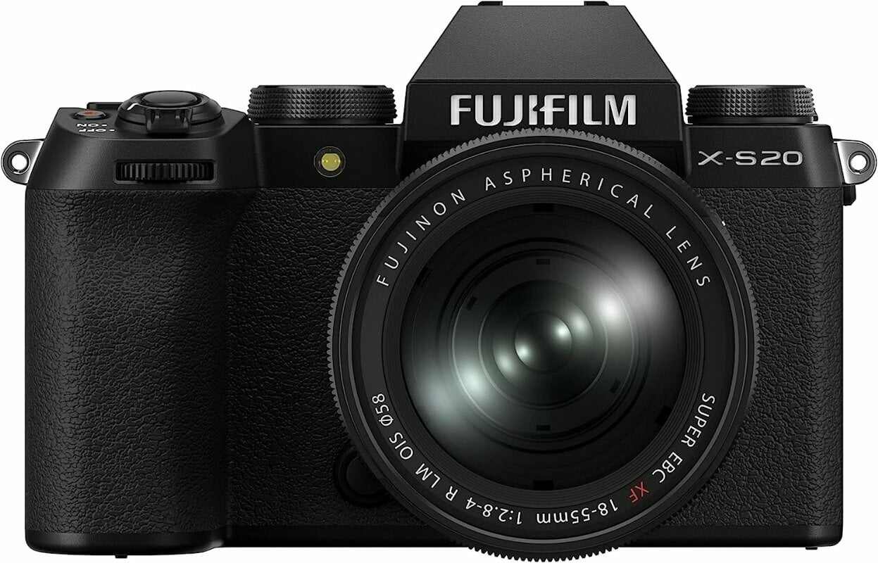 Tükör nélküli fényképezőgépek Fujifilm X-S20/XF18-55mmF2.8-4 R LM OIS Black