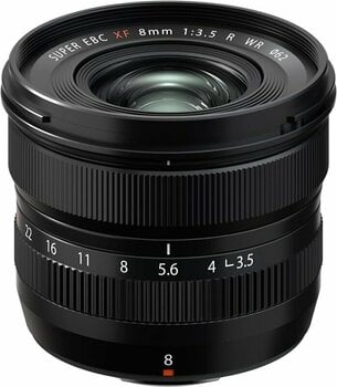 Lens for photo and video
 Fujifilm XF8mmF3.5 R WR - 1